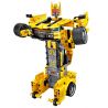 FORANGE FC9009 9009 non  ĐIỀU KHIỂN TỪ XA BIẾN DẠNG XE THỂ THAO MÀU VÀNG bộ đồ chơi xếp lắp ráp ghép mô hình  Kỹ Thuật Công Nghệ Cao Mô Hình Phương Tiện 512 khối
