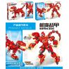 LEIBA 10073 non  ÁO GIÁP CƠ KHÍ TYRANNOSAURUS REX bộ đồ chơi xếp lắp ráp ghép mô hình  MORPHING JAEGER Kỹ Thuật Công Nghệ Cao Mô Hình Phương Tiện 499 khối