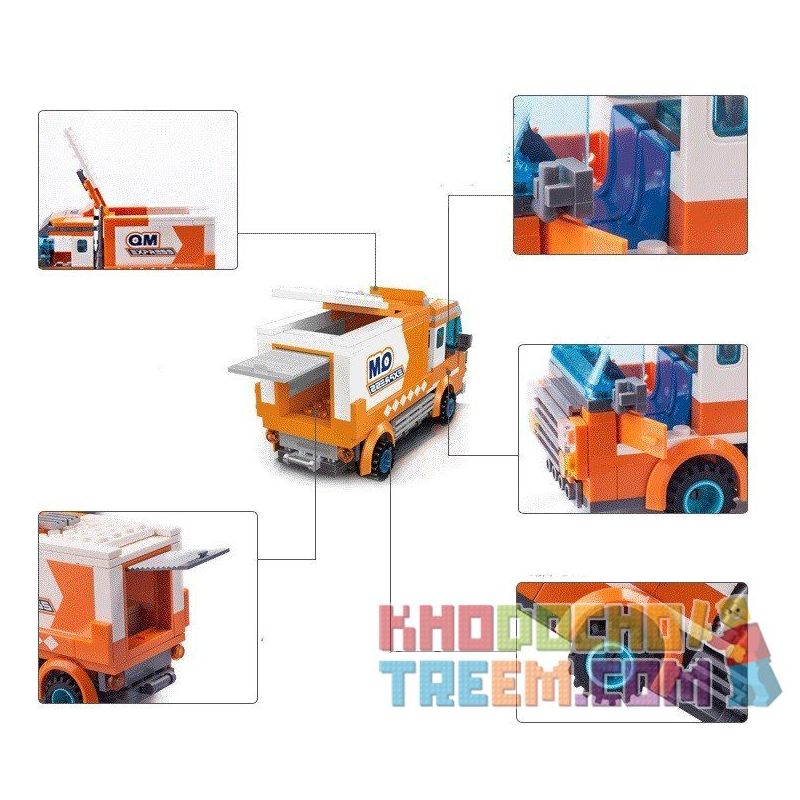 QMAN ENLIGHTEN KEEPPLEY 1119 non  Ô TÔ CHUYỂN PHÁT NHANH bộ đồ chơi xếp lắp ráp ghép mô hình City ENLIGHTEN EXPRESS Thành Phố 337 khối QMAN ENLIGHTEN KEEPPLEY 1119 non  Ô TÔ CHUYỂN PHÁT NHANH bộ đồ chơi xếp lắp ráp ghép mô hình City ENLIGHTEN EXPRESS Thành Phố 337 khối