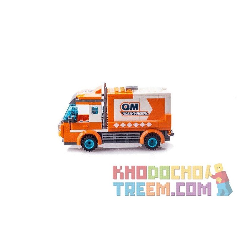 QMAN ENLIGHTEN KEEPPLEY 1119 non  Ô TÔ CHUYỂN PHÁT NHANH bộ đồ chơi xếp lắp ráp ghép mô hình City ENLIGHTEN EXPRESS Thành Phố 337 khối QMAN ENLIGHTEN KEEPPLEY 1119 non  Ô TÔ CHUYỂN PHÁT NHANH bộ đồ chơi xếp lắp ráp ghép mô hình City ENLIGHTEN EXPRESS Thành Phố 337 khối