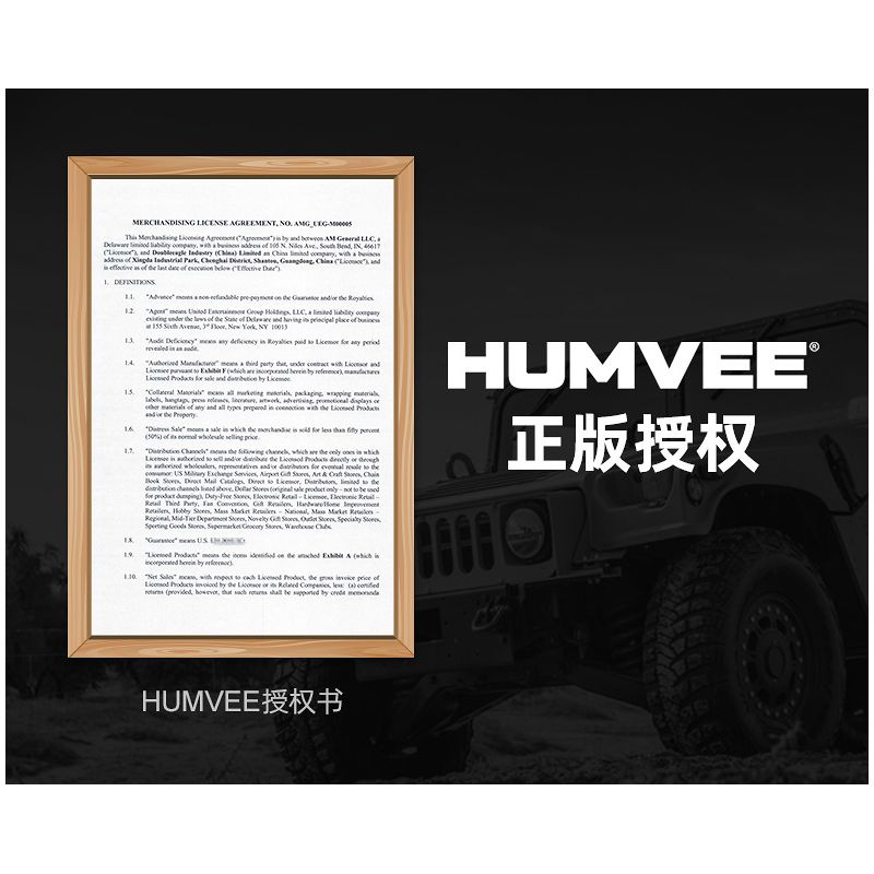 DOUBLEE CADA C55022 55022 non  XE HUMMER OFF-ROAD 1:24 tỷ lệ 1:24 bộ đồ chơi xếp lắp ráp ghép mô hình Racers HUMVEE Đua Tốc Độ 328 khối