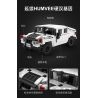 DOUBLEE CADA C55022 55022 non  XE HUMMER OFF-ROAD 1:24 tỷ lệ 1:24 bộ đồ chơi xếp lắp ráp ghép mô hình Racers HUMVEE Đua Tốc Độ 328 khối
