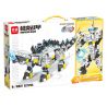 LEIBA 10072 non  ÁO GIÁP CƠ KHÍ RỒNG LƯNG KIẾM bộ đồ chơi xếp lắp ráp ghép mô hình  MORPHING JAEGER Kỹ Thuật Công Nghệ Cao Mô Hình Phương Tiện 527 khối