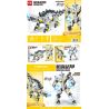 LEIBA 10072 non  ÁO GIÁP CƠ KHÍ RỒNG LƯNG KIẾM bộ đồ chơi xếp lắp ráp ghép mô hình  MORPHING JAEGER Kỹ Thuật Công Nghệ Cao Mô Hình Phương Tiện 527 khối