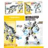 LEIBA 10072 non  ÁO GIÁP CƠ KHÍ RỒNG LƯNG KIẾM bộ đồ chơi xếp lắp ráp ghép mô hình  MORPHING JAEGER Kỹ Thuật Công Nghệ Cao Mô Hình Phương Tiện 527 khối