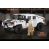 DOUBLEE CADA C55022 55022 non  XE HUMMER OFF-ROAD 1:24 tỷ lệ 1:24 bộ đồ chơi xếp lắp ráp ghép mô hình Racers HUMVEE Đua Tốc Độ 328 khối
