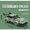 LEIBAO 8201 non  921 VỘI VÀNG tỷ lệ 1:24 bộ đồ chơi xếp lắp ráp ghép mô hình  TECHNOLOGY CREATE Kỹ Thuật Công Nghệ Cao Mô Hình Phương Tiện 612 khối