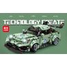 LEIBAO 8201 non  921 VỘI VÀNG tỷ lệ 1:24 bộ đồ chơi xếp lắp ráp ghép mô hình  TECHNOLOGY CREATE Kỹ Thuật Công Nghệ Cao Mô Hình Phương Tiện 612 khối