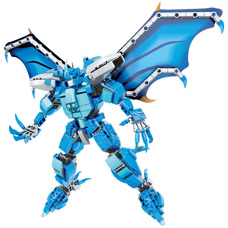 LEIBA 10070 non Lego PTEROSAUR GIÁP BIẾN ĐỔI CƠ HỌC bộ đồ chơi xếp lắp ráp ghép mô hình Technic MORPHING JAEGER Kỹ Thuật Công Nghệ Cao Mô Hình Phương Tiện 479 khối