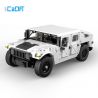 DOUBLEE CADA C61027 61027 non  XE HUMMER OFF-ROAD 1:12 tỷ lệ 1:12 bộ đồ chơi xếp lắp ráp ghép mô hình Racers HUMVEE Đua Tốc Độ 1380 khối