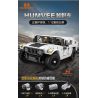 DOUBLEE CADA C61027 61027 non  XE HUMMER OFF-ROAD 1:12 tỷ lệ 1:12 bộ đồ chơi xếp lắp ráp ghép mô hình Racers HUMVEE Đua Tốc Độ 1380 khối