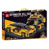 LEIBA 8300 non  XE KÉO RAMBO 3.000 NĂM bộ đồ chơi xếp lắp ráp ghép mô hình  Kỹ Thuật Công Nghệ Cao Mô Hình Phương Tiện 549 khối