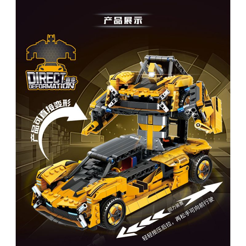 LEIBA 8300 non  XE KÉO RAMBO 3.000 NĂM bộ đồ chơi xếp lắp ráp ghép mô hình  Kỹ Thuật Công Nghệ Cao Mô Hình Phương Tiện 549 khối