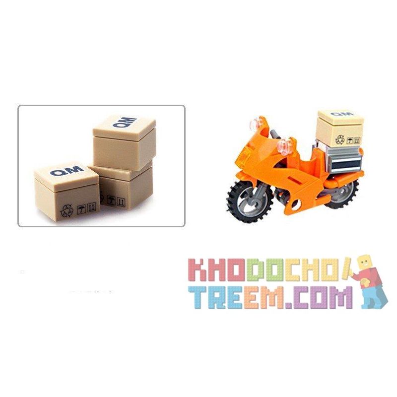 QMAN ENLIGHTEN KEEPPLEY 1119 non  Ô TÔ CHUYỂN PHÁT NHANH bộ đồ chơi xếp lắp ráp ghép mô hình City ENLIGHTEN EXPRESS Thành Phố 337 khối QMAN ENLIGHTEN KEEPPLEY 1119 non  Ô TÔ CHUYỂN PHÁT NHANH bộ đồ chơi xếp lắp ráp ghép mô hình City ENLIGHTEN EXPRESS Thành Phố 337 khối