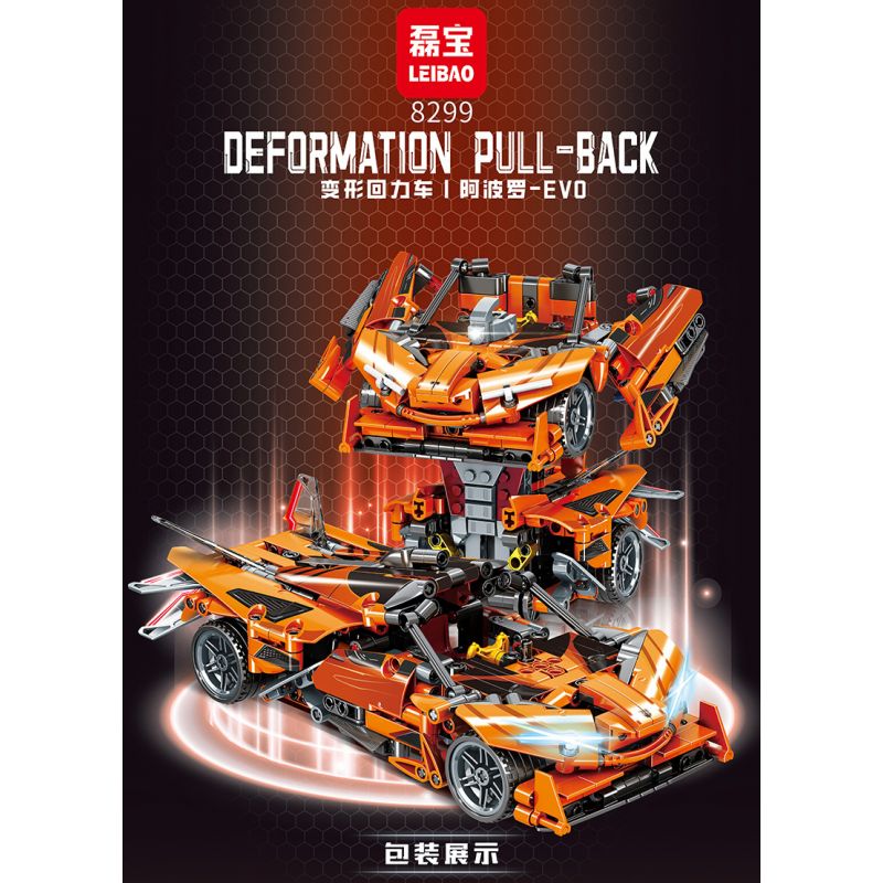 LEIBA 8299 non  XE KÉO APOLLO EVO bộ đồ chơi xếp lắp ráp ghép mô hình  Kỹ Thuật Công Nghệ Cao Mô Hình Phương Tiện 529 khối