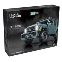 CACO C009 non  XE ĐỊA HÌNH RY300 1:10 tỷ lệ 1:10 bộ đồ chơi xếp lắp ráp ghép mô hình  RY300 OFF-ROAD VEHICLE Kỹ Thuật Công Nghệ Cao Mô Hình Phương Tiện 2627 khối