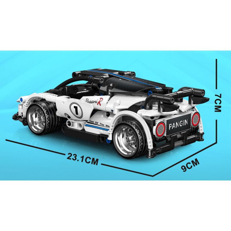 LEIBAO 8228 non  KÉO LÙI CÔNG NGHỆ ĐIÊN CUỒNG ĐUA ĐEN tỷ lệ 1:22 bộ đồ chơi xếp lắp ráp ghép mô hình  Kỹ Thuật Công Nghệ Cao Mô Hình Phương Tiện 339 khối