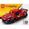 LEIBAO 8226 non  CÔNG NGHỆ ĐUA XE JAI ALAI RACING MÀU ĐỎ tỷ lệ 1:22 bộ đồ chơi xếp lắp ráp ghép mô hình  Kỹ Thuật Công Nghệ Cao Mô Hình Phương Tiện 339 khối