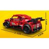 LEIBAO 8226 non  CÔNG NGHỆ ĐUA XE JAI ALAI RACING MÀU ĐỎ tỷ lệ 1:22 bộ đồ chơi xếp lắp ráp ghép mô hình  Kỹ Thuật Công Nghệ Cao Mô Hình Phương Tiện 339 khối