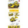 MINGDI LEIBAO H009 non  XÂY DỰNG THÀNH PHỐ MÁY ỦI bộ đồ chơi xếp lắp ráp ghép mô hình City ENGINEERING 312 khối