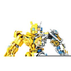 LE DI PIN 6068 non  VUA NGƯỜI MÁY bộ đồ chơi xếp lắp ráp ghép mô hình Movie & Game Phim Và Trò Chơi 922 khối