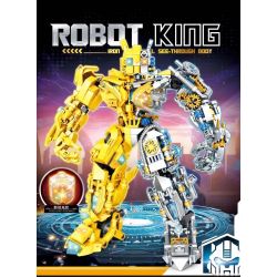 LE DI PIN 6068 non  VUA NGƯỜI MÁY bộ đồ chơi xếp lắp ráp ghép mô hình Movie & Game Phim Và Trò Chơi 922 khối