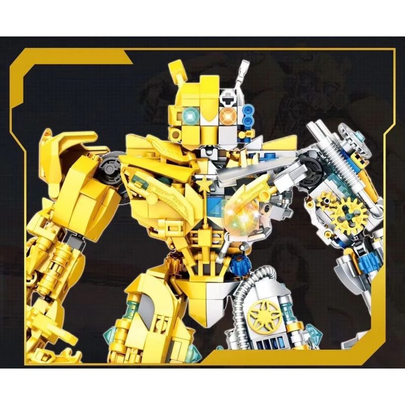 LE DI PIN 6068 non  VUA NGƯỜI MÁY bộ đồ chơi xếp lắp ráp ghép mô hình Movie & Game Phim Và Trò Chơi 922 khối