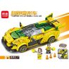 MINGDI LEIBAO 10101 non  SIÊU XE BIẾN DẠNG VA CHẠM MCLAREN P1 bộ đồ chơi xếp lắp ráp ghép mô hình Racers Đua Tốc Độ 414 khối