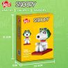 FORANGE FC8301 8301 non  VẪY GỌI bộ đồ chơi xếp lắp ráp ghép mô hình BLOCK FLOWERS 200 khối