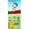 FORANGE FC8301 8301 non  VẪY GỌI bộ đồ chơi xếp lắp ráp ghép mô hình BLOCK FLOWERS 200 khối