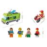 QMAN ENLIGHTEN KEEPPLEY 1120 non  PICNIC BÃI BIỂN VUI VẺ bộ đồ chơi xếp lắp ráp ghép mô hình City PLEASANT TRIP Thành Phố 380 khối