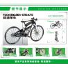 LEIBAO 8172 non  XE ĐẠP TỐC ĐỘ THỂ THAO AUDI bộ đồ chơi xếp lắp ráp ghép mô hình  AUDI SPORT RACING Kỹ Thuật Công Nghệ Cao Mô Hình Phương Tiện 344 khối