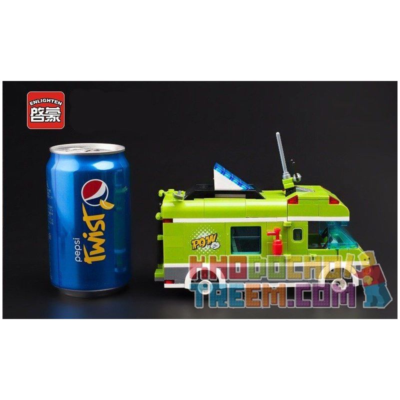 QMAN ENLIGHTEN KEEPPLEY 1120 non  PICNIC BÃI BIỂN VUI VẺ bộ đồ chơi xếp lắp ráp ghép mô hình City PLEASANT TRIP Thành Phố 380 khối