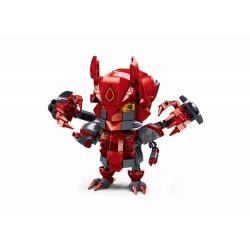 SLUBAN M38-B1007 B1007 1007 M38B1007 38-B1007 non  MOBILE CITY ALPHA MECH 6 LOẠI bộ đồ chơi xếp lắp ráp ghép mô hình Movie & Game Phim Và Trò Chơi 216 khối