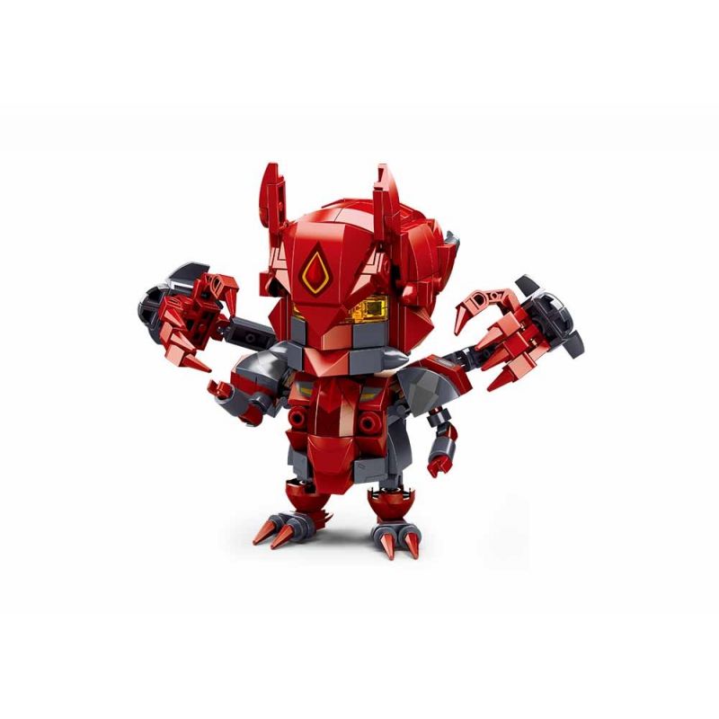 SLUBAN M38-B1007 B1007 1007 M38B1007 38-B1007 non  MOBILE CITY ALPHA MECH 6 LOẠI bộ đồ chơi xếp lắp ráp ghép mô hình Movie & Game Phim Và Trò Chơi 216 khối