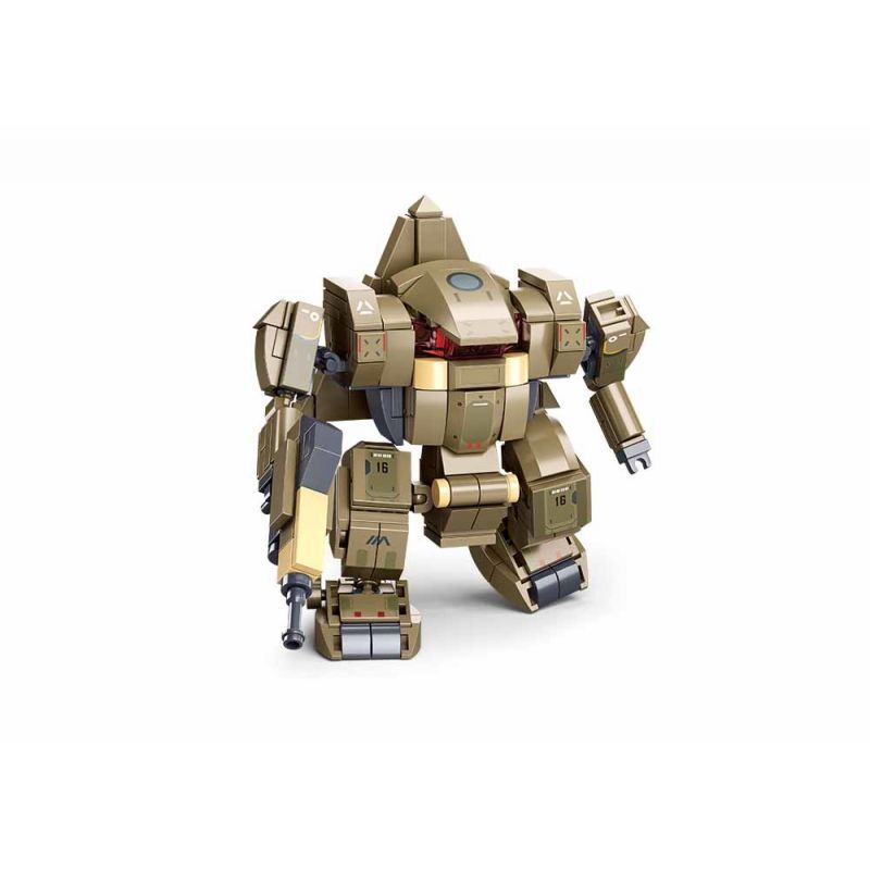 SLUBAN M38-B1007 B1007 1007 M38B1007 38-B1007 non  MOBILE CITY ALPHA MECH 6 LOẠI bộ đồ chơi xếp lắp ráp ghép mô hình Movie & Game Phim Và Trò Chơi 216 khối