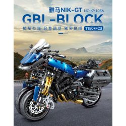 GBL KY1056 1056 non  YAMAHA NIKEN GT bộ đồ chơi xếp lắp ráp ghép mô hình  Kỹ Thuật Công Nghệ Cao Mô Hình Phương Tiện 1180 khối