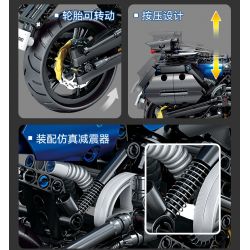 GBL KY1056 1056 non  YAMAHA NIKEN GT bộ đồ chơi xếp lắp ráp ghép mô hình  Kỹ Thuật Công Nghệ Cao Mô Hình Phương Tiện 1180 khối