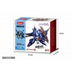 SLUBAN M38-B1007 B1007 1007 M38B1007 38-B1007 non  MOBILE CITY ALPHA MECH 6 LOẠI bộ đồ chơi xếp lắp ráp ghép mô hình Movie & Game Phim Và Trò Chơi 216 khối