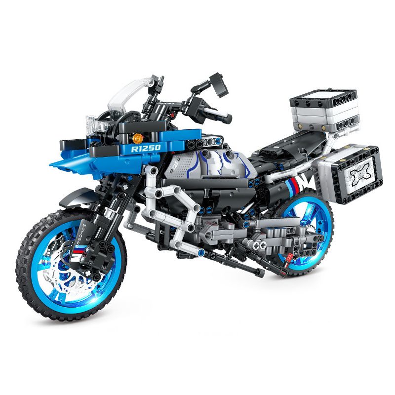 GBL KY1055 1055 non Lego CHIM NƯỚC XANH R1250 bộ đồ chơi xếp lắp ráp ghép mô hình Technic BMW R1250 Kỹ Thuật Công Nghệ Cao Mô Hình Phương Tiện 857 khối