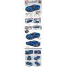 LEYI 31027 non  PORSCHE PALMERA. bộ đồ chơi xếp lắp ráp ghép mô hình Racing RACING PORSCHE PANAMERA Cuộc Đua 301 khối