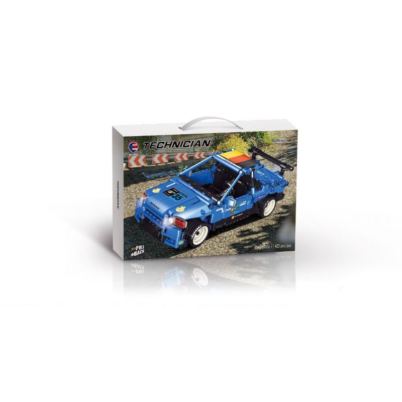 SHENZHEN RAEL ENTERTAINMENT 50032-7 non  XE ĐẦU KÉO NISSAN GTR R35 bộ đồ chơi xếp lắp ráp ghép mô hình  Kỹ Thuật Công Nghệ Cao Mô Hình Phương Tiện 425 khối