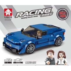 LEYI 31027 non  PORSCHE PALMERA. bộ đồ chơi xếp lắp ráp ghép mô hình Racing RACING PORSCHE PANAMERA Cuộc Đua 301 khối