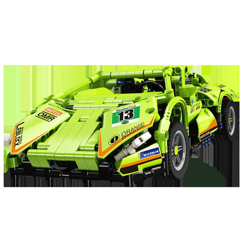 SHENZHEN RAEL ENTERTAINMENT 50032-6 non  KÉO LÙI XE LAMBORGHINI bộ đồ chơi xếp lắp ráp ghép mô hình  Kỹ Thuật Công Nghệ Cao Mô Hình Phương Tiện 489 khối