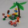 QMAN ENLIGHTEN KEEPPLEY 1120 non  PICNIC BÃI BIỂN VUI VẺ bộ đồ chơi xếp lắp ráp ghép mô hình City PLEASANT TRIP Thành Phố 380 khối