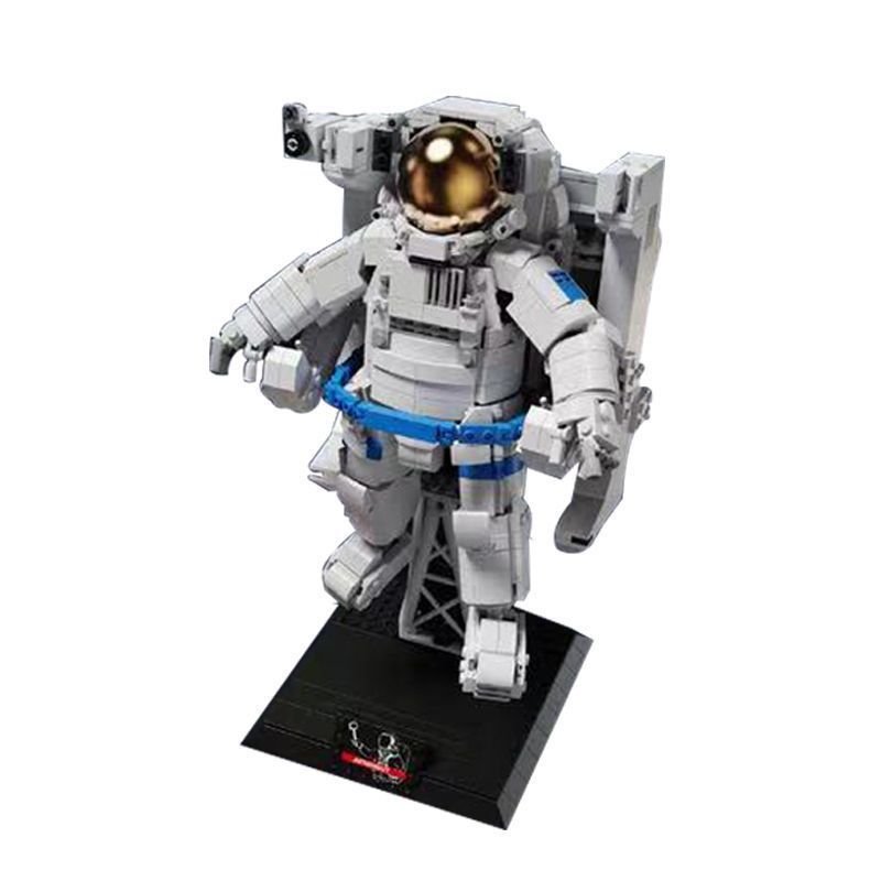 QIZHILE 90022 non Lego PHI HÀNH GIA bộ đồ chơi xếp lắp ráp ghép mô hình Creator Expert HARDCORE MANUFACT SPACE EXPLORING ASTRONAUT Chuyên Gia Sáng Tạo 1515 khối