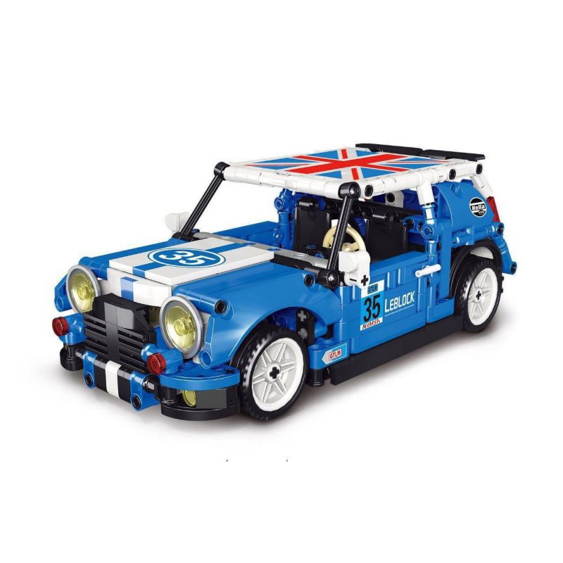 SHENZHEN RAEL ENTERTAINMENT 50032-1 non Lego XE LÙI MINI COOPER bộ đồ chơi xếp lắp ráp ghép mô hình Technic Kỹ Thuật Công Nghệ Cao Mô Hình Phương Tiện 475 khối