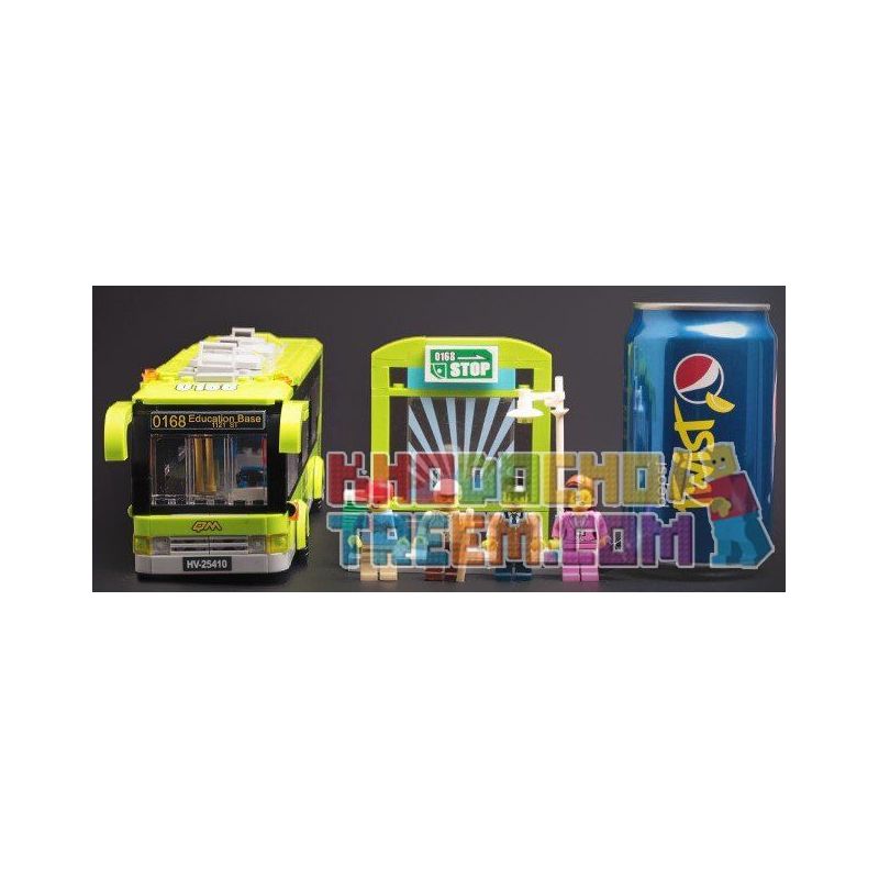 QMAN ENLIGHTEN KEEPPLEY 1121 non  XE BUÝT THÀNH PHỐ bộ đồ chơi xếp lắp ráp ghép mô hình City CITY BUSES 418 khối QMAN ENLIGHTEN KEEPPLEY 1121 non  XE BUÝT THÀNH PHỐ bộ đồ chơi xếp lắp ráp ghép mô hình City CITY BUSES 418 khối