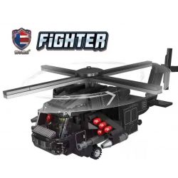 SHENZHEN RAEL ENTERTAINMENT 20007 non  FIGHTER 20007. bộ đồ chơi xếp lắp ráp ghép mô hình Military Army Quân Sự Bộ Đội