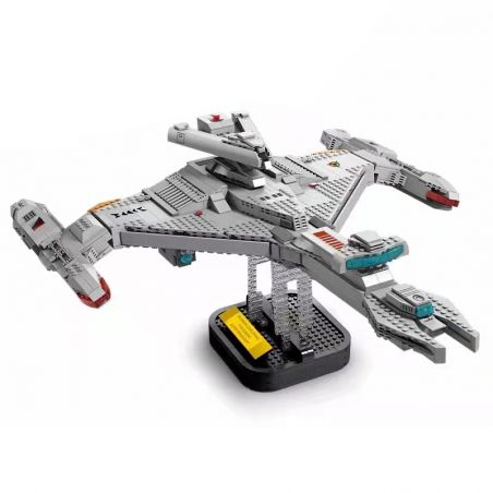 MOYU BLOCK MY89003 89003 non  THIẾT GIÁP HẠM TLINGEN D7 bộ đồ chơi xếp lắp ráp ghép mô hình Movie & Game SPACECRAFT N.S.S ENTURPRISE TLHINCAN CRUISER Phim Và Trò Chơi 2465 khối